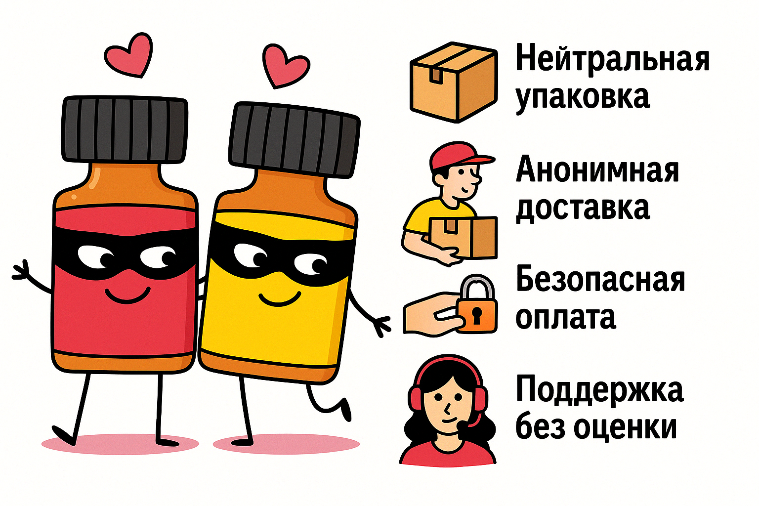 Анонимная доставка попперсов в Таганроге